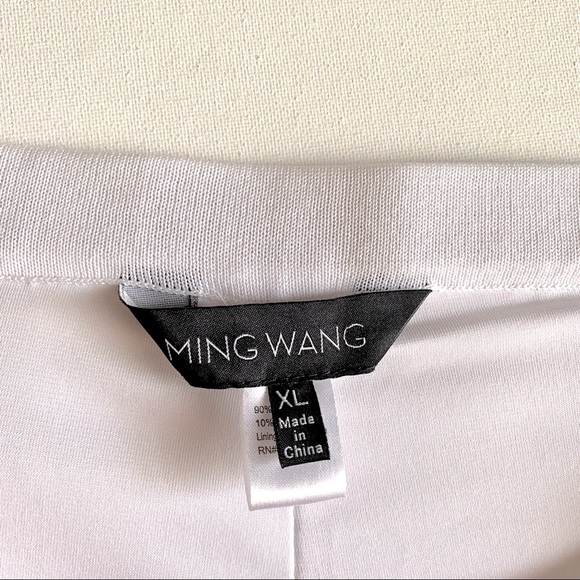 MING WANG Lined Knit Pull-On Pants - Picture 4 of 5